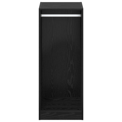 vidaXL Wardrobe Black Oak 41 x 48 x 102 cm Engineered Wood 5