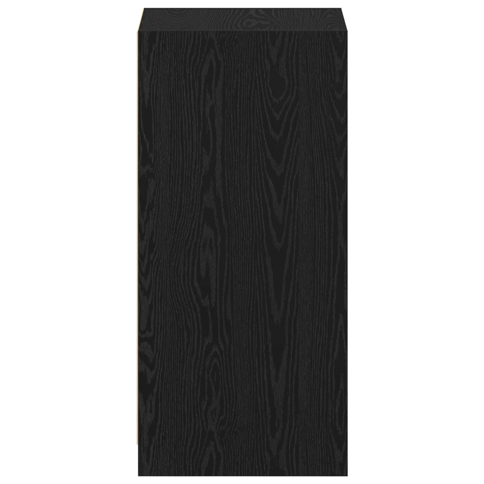 vidaXL Wardrobe Black Oak 41 x 48 x 102 cm Engineered Wood 6