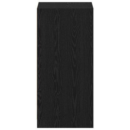 vidaXL Wardrobe Black Oak 41 x 48 x 102 cm Engineered Wood 6