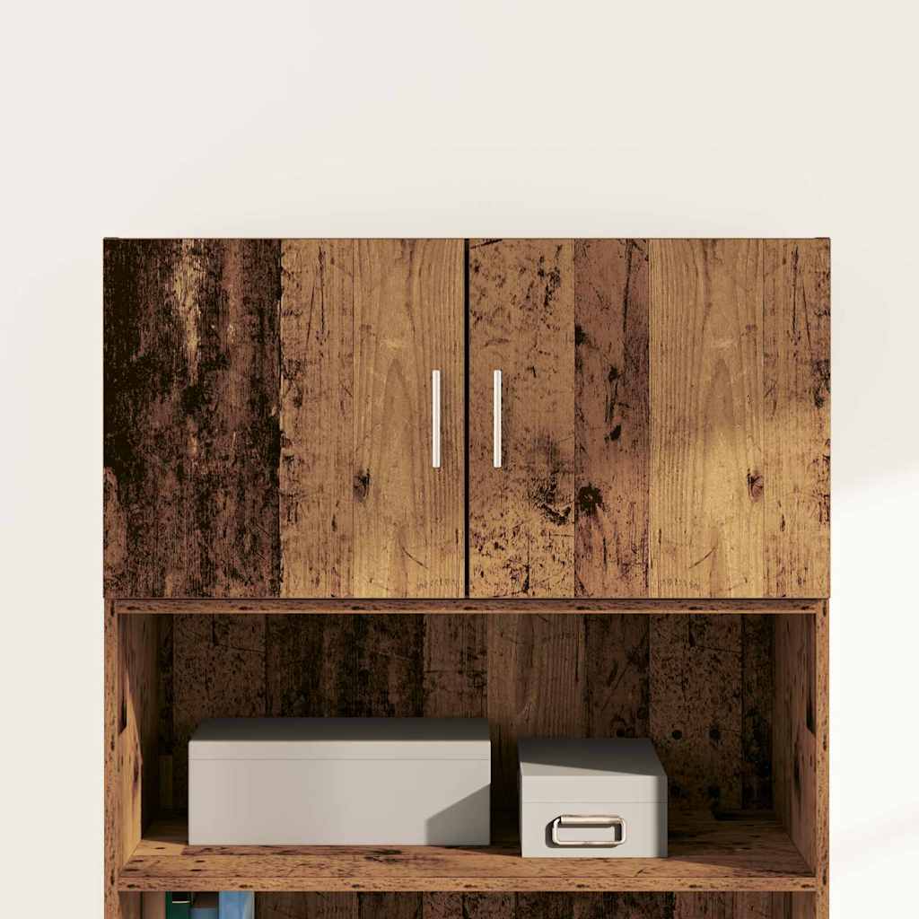 vidaXL Wall Cabinet Old wood 80 x 42.5 x 40 cm Engineered Wood 4