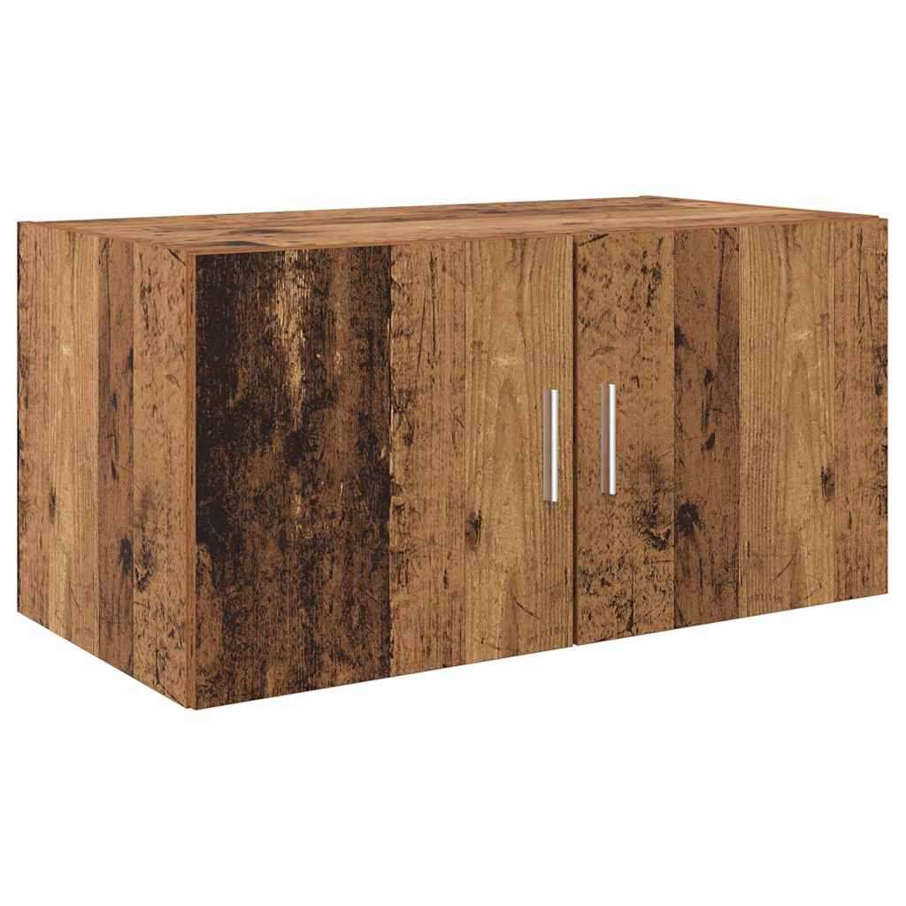 vidaXL Wall Cabinet Old wood 80 x 42.5 x 40 cm Engineered Wood 2