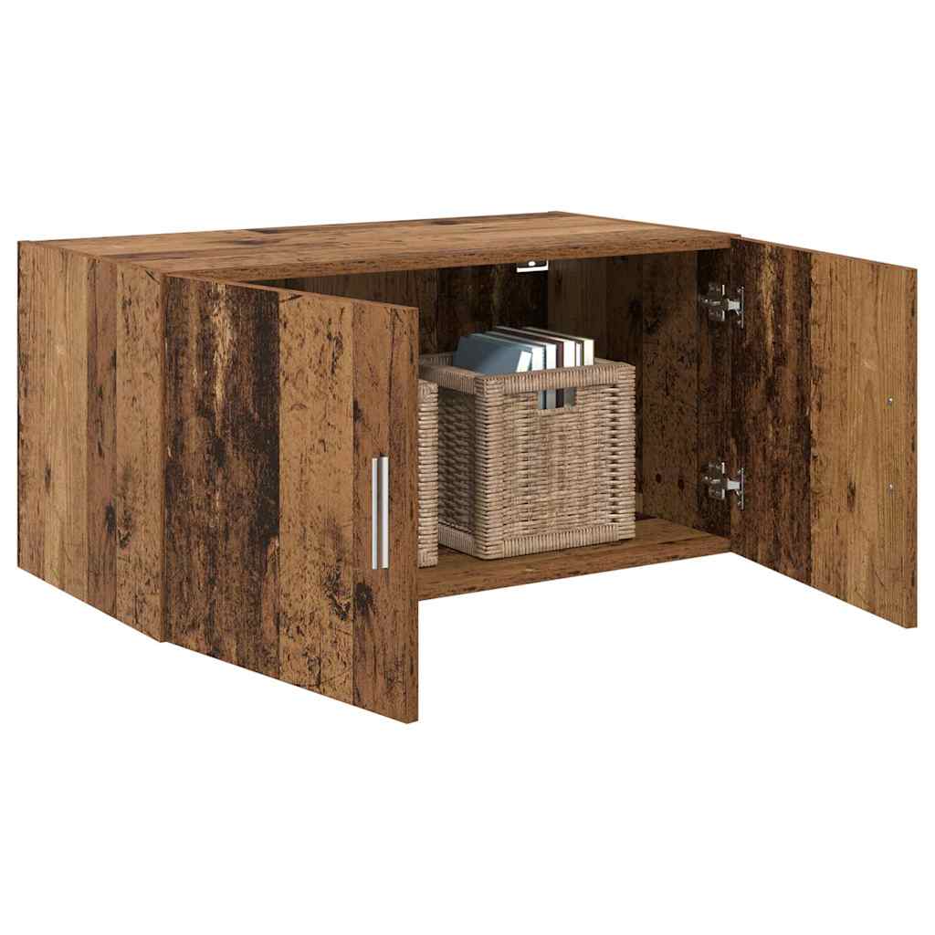 vidaXL Wall Cabinet Old wood 80 x 42.5 x 40 cm Engineered Wood 3