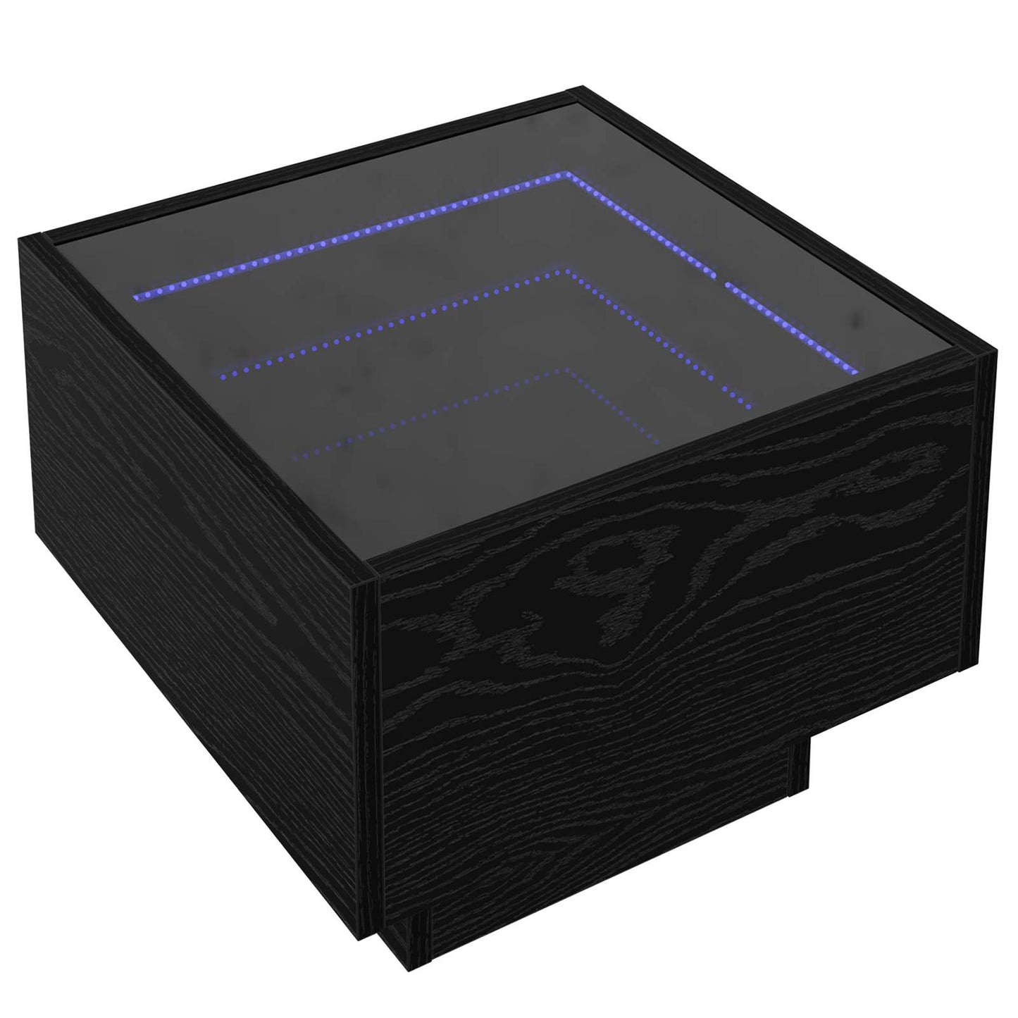 vidaXL Coffee Table Black oak 40 x 40 x 30 cm 2