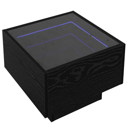 vidaXL Coffee Table Black oak 40 x 40 x 30 cm 2
