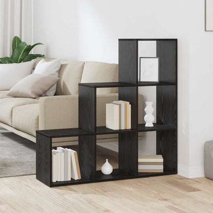 vidaXL Room Divider Bookcase 6-Tier 99 x 29 x 99 cm Engineered Wood 1