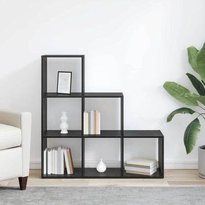 vidaXL Room Divider Bookcase 6-Tier 99 x 29 x 99 cm Engineered Wood 4