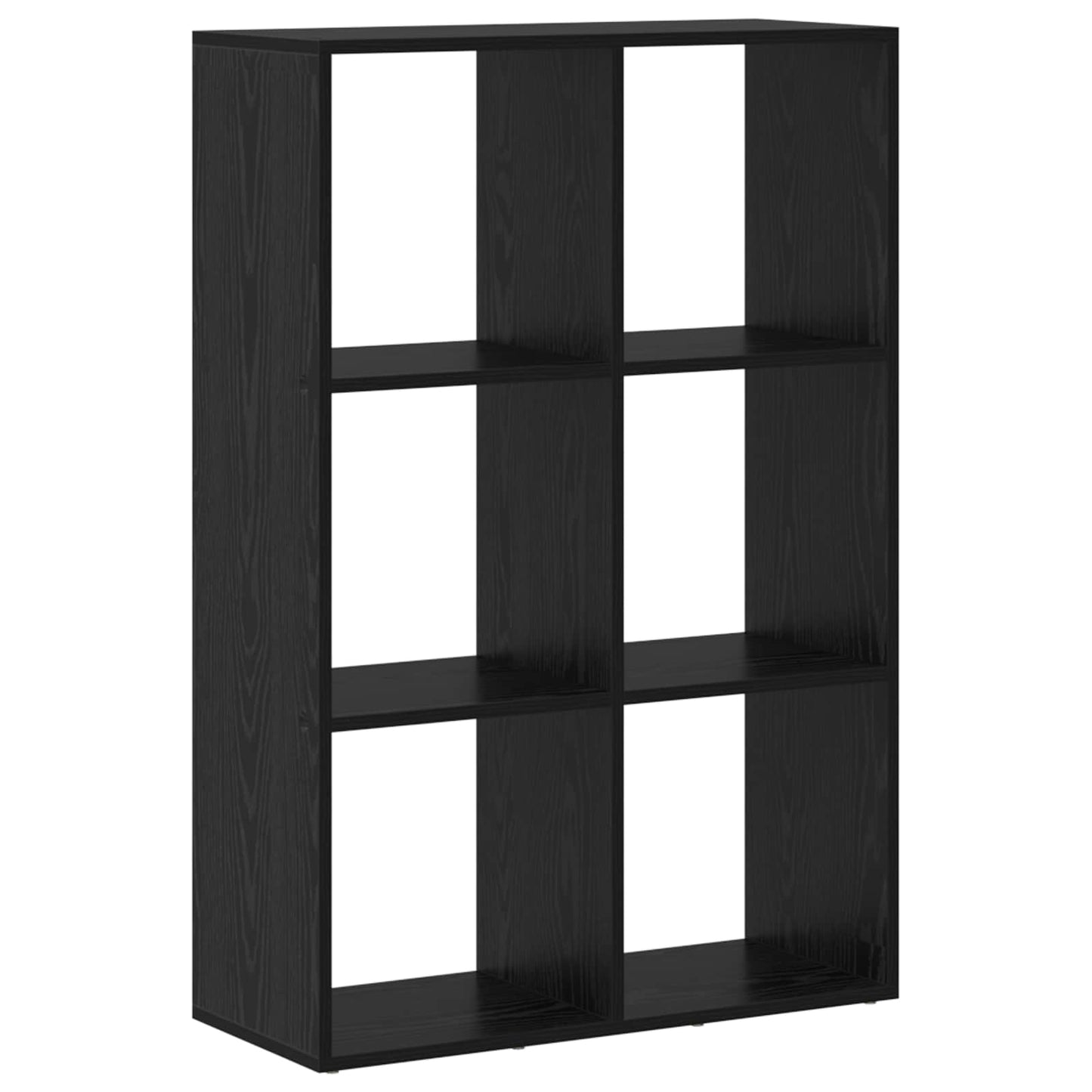 vidaXL Book Cabinet 6-Tier 69.5 x 29 x 103.5 cm Engineered Wood 2