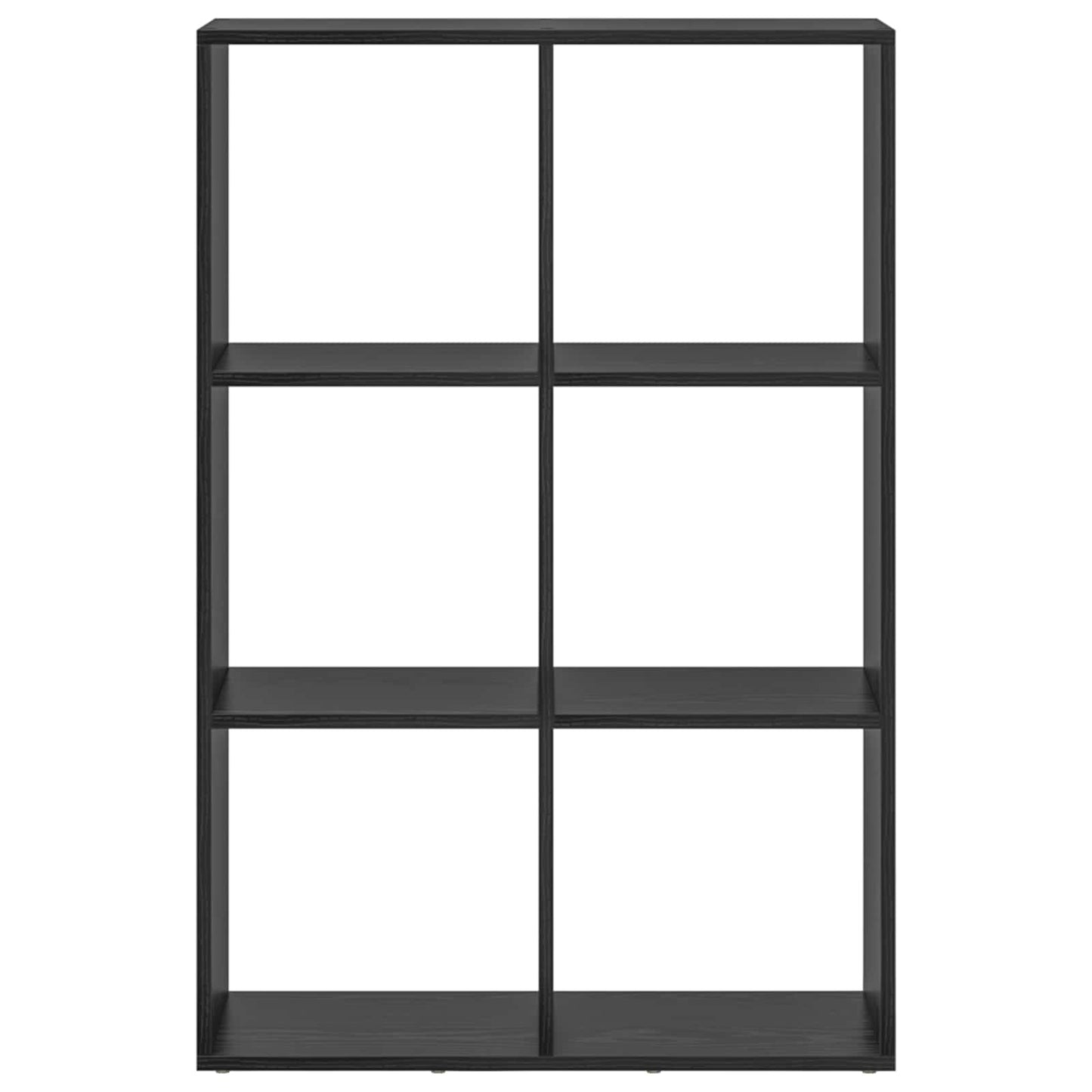 vidaXL Book Cabinet 6-Tier 69.5 x 29 x 103.5 cm Engineered Wood 5