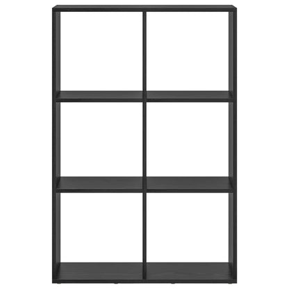 vidaXL Book Cabinet 6-Tier 69.5 x 29 x 103.5 cm Engineered Wood 5