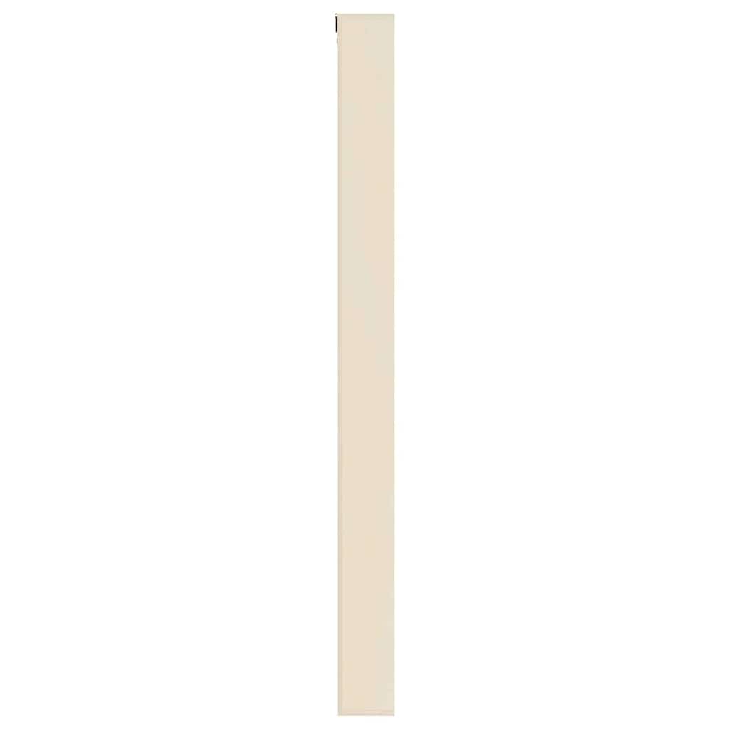 vidaXL Wall Display Case Wall-Mounted Beige 98 x 4.5 x 55 cm 6