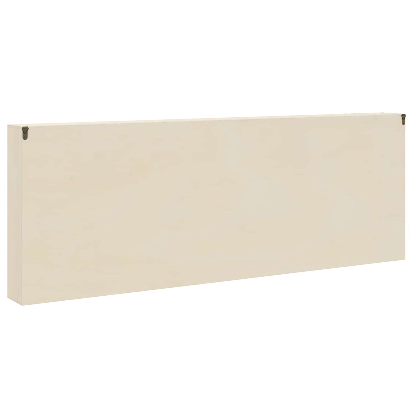 vidaXL Wall Display Case Wall-Mounted Beige 100 x 8.5 x 36 cm 5