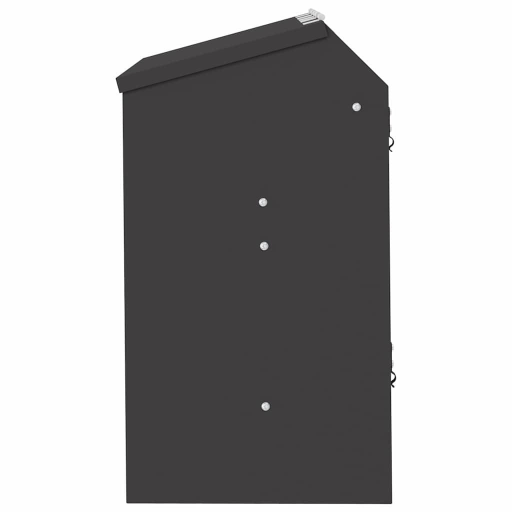 vidaXL Rabbit Feeder Black 64.5 x 25.5 x 45.5 cm 6 kg 6