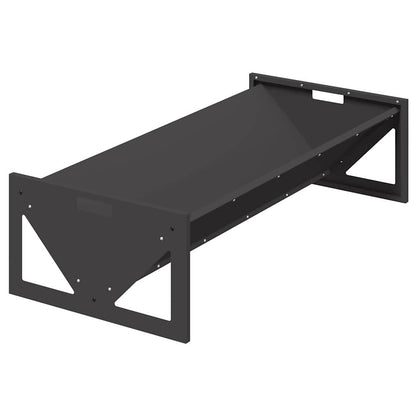 vidaXL Livestock Feeding Trough Black 108 x 50 x 28 cm 10 kg 2