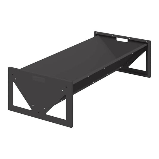 Livestock Feeding Trough 108 x 50 x 28 cm 10 kg Black