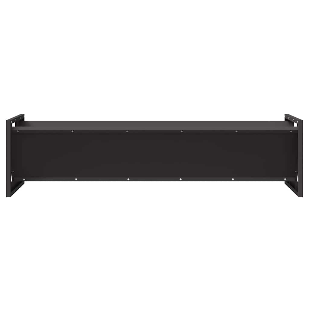vidaXL Livestock Feeding Trough Black 108 x 50 x 28 cm 10 kg 5