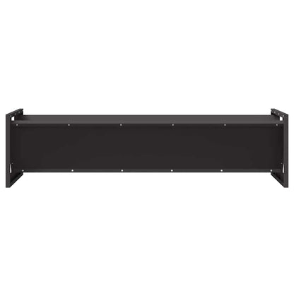 vidaXL Livestock Feeding Trough Black 108 x 50 x 28 cm 10 kg 5