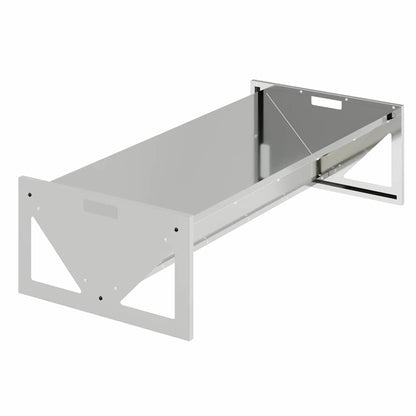 vidaXL Livestock Feeding Trough Silver 108 x 50 x 28 cm 10 kg 2