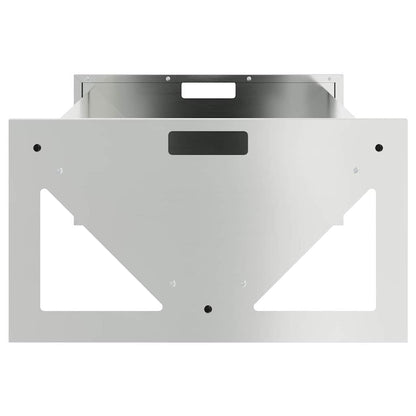 vidaXL Livestock Feeding Trough Silver 108 x 50 x 28 cm 10 kg 6