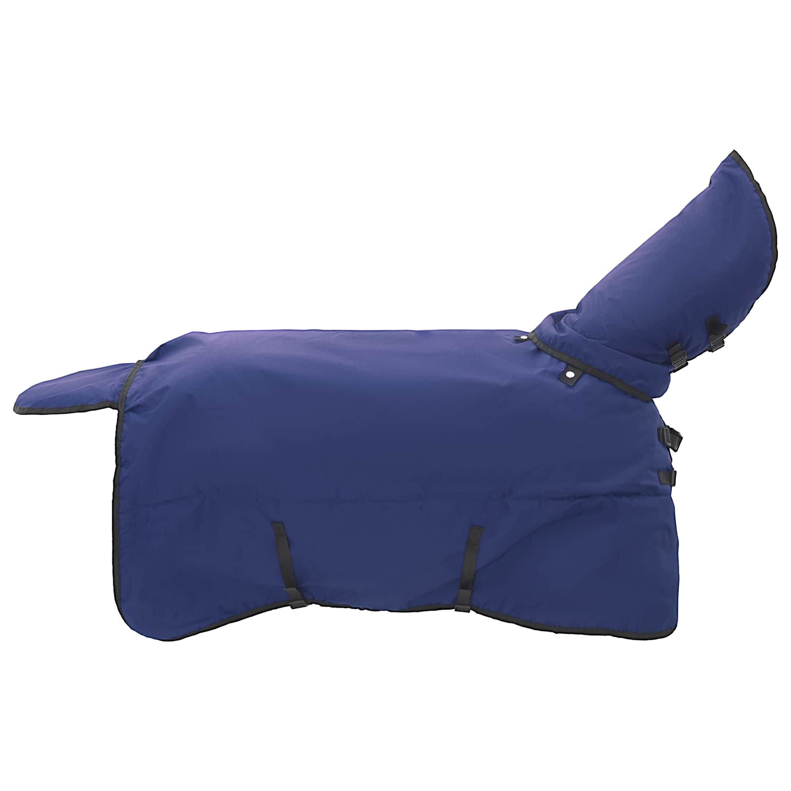 vidaXL Horse Blanket Full Navy Blue 135 cm Polyester 2