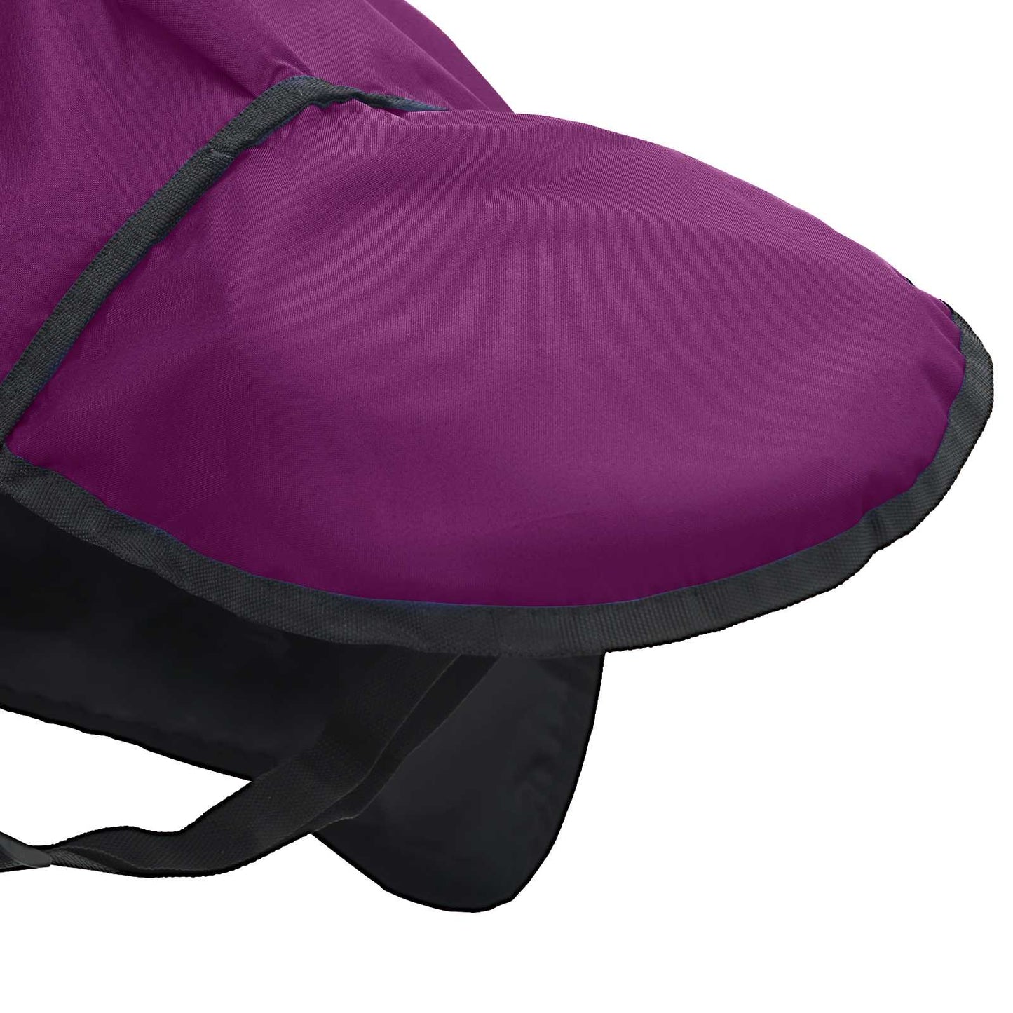 vidaXL Horse Blanket Full Purple 145 cm Polyester 6