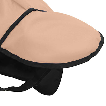 vidaXL Horse Blanket Cappuccino 165 cm Polyester 6