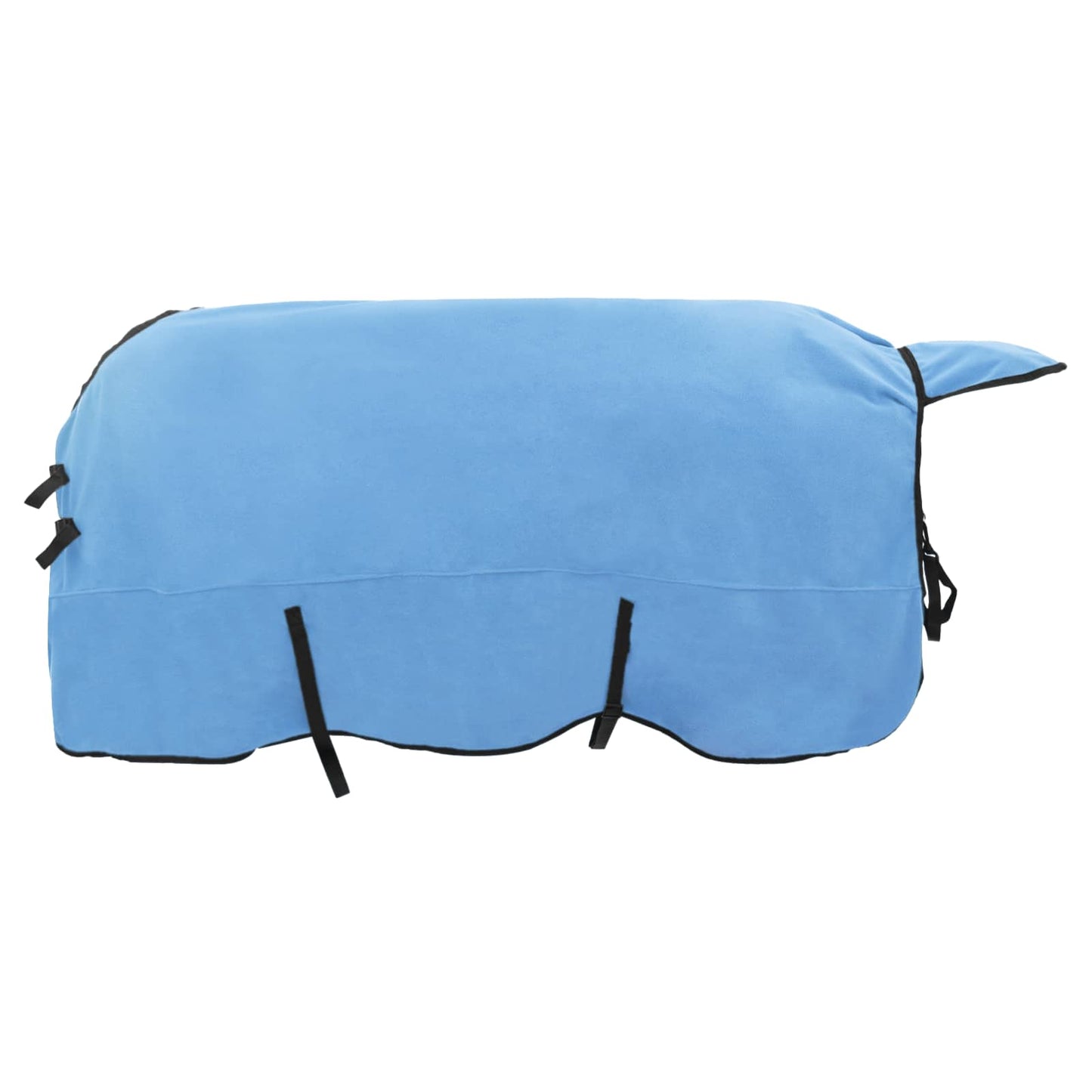 vidaXL Horse Blanket Full Aqua 165 cm Polyester Fleece 2