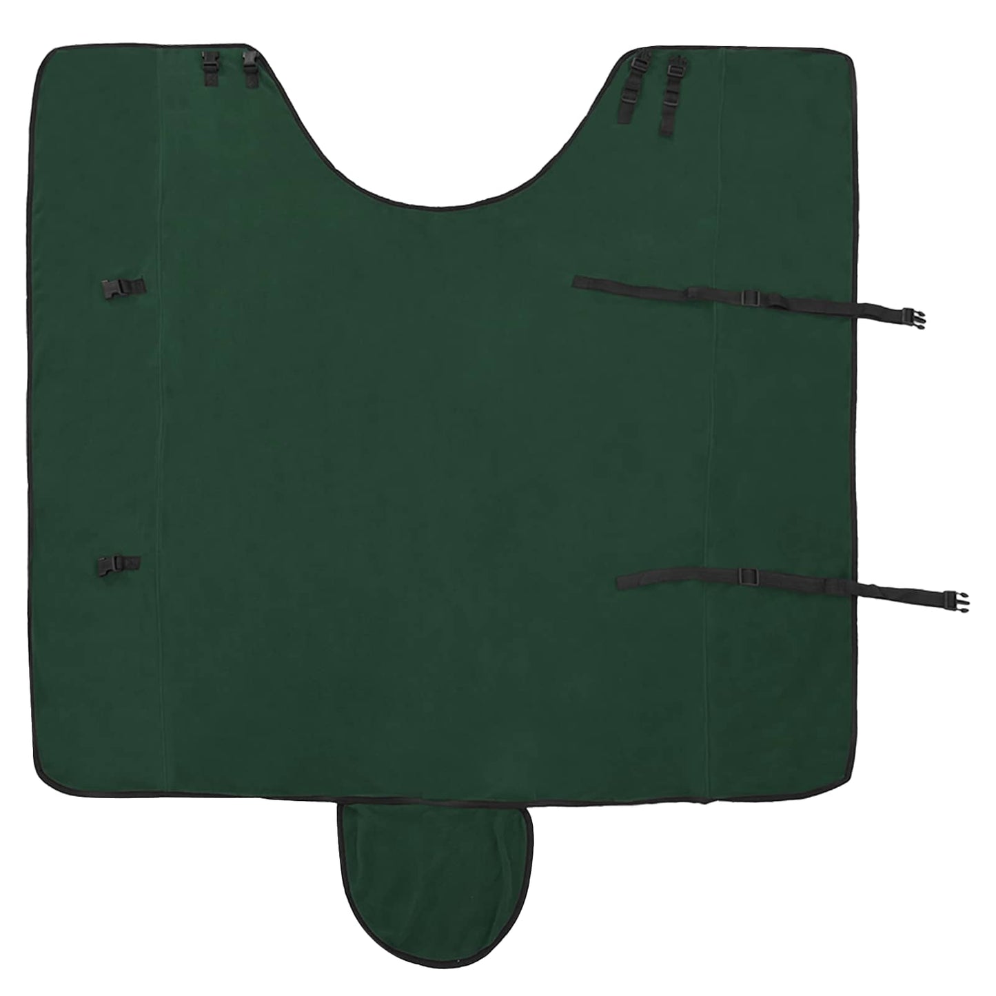 vidaXL Horse Blanket Full Dark Green 165 cm Polyester Fleece 5