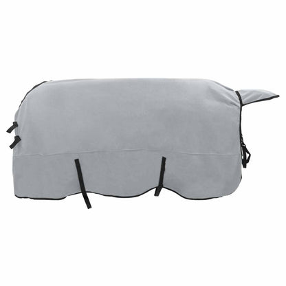vidaXL Horse Blanket Full Light Grey and Pink 165 cm Polyester Fleece 2