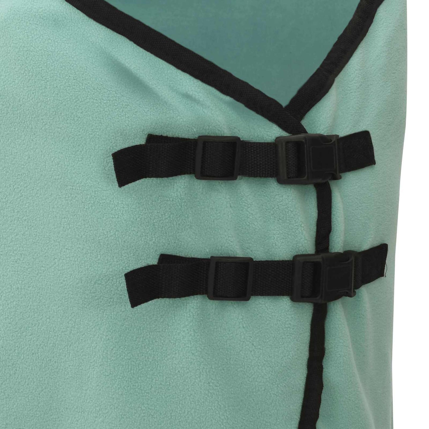 vidaXL Horse Blanket Special Green 155 cm Polyester Fleece 6