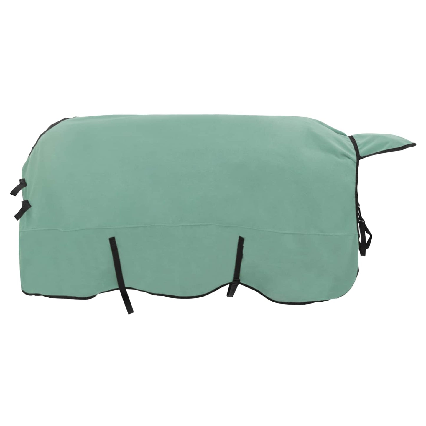 vidaXL Horse Blanket Special Green 155 cm Polyester Fleece 2