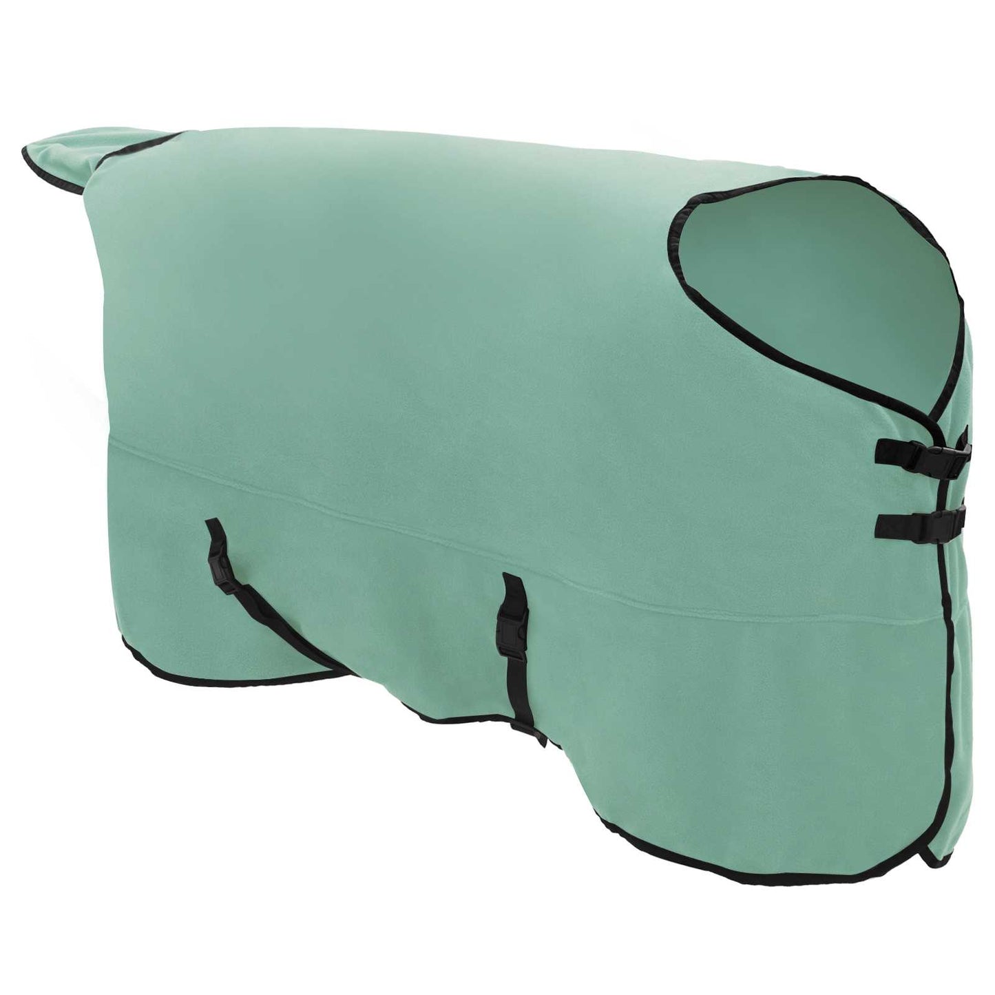 vidaXL Horse Blanket Special Green 155 cm Polyester Fleece 3