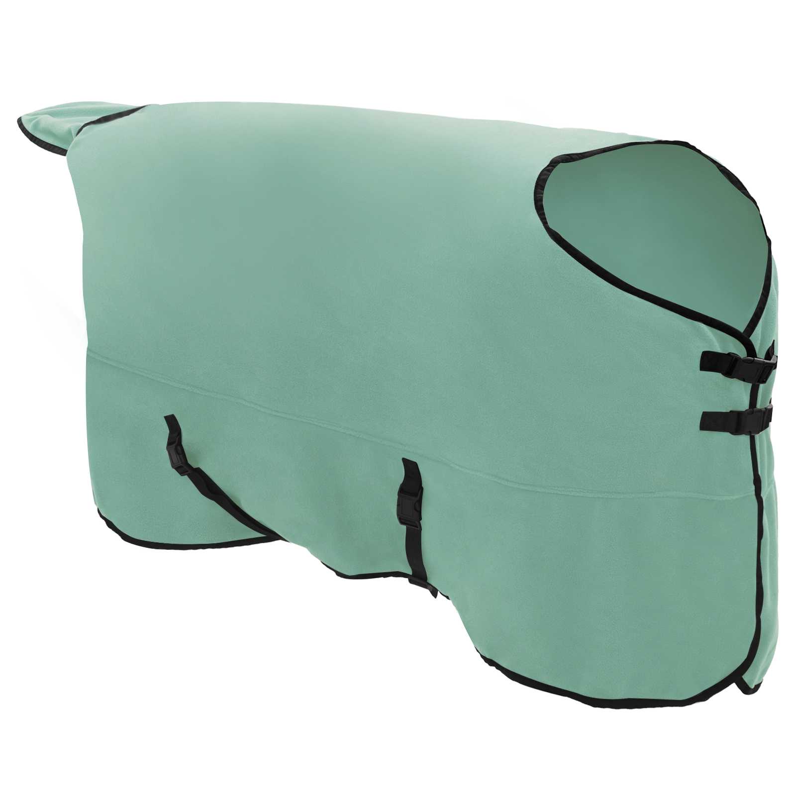 vidaXL Horse Blanket Special Green 155 cm Polyester Fleece 3