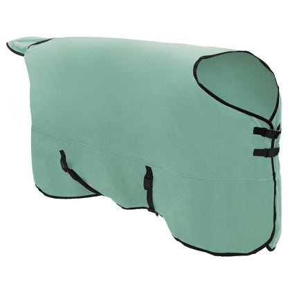 vidaXL Horse Blanket Special Green 155 cm Polyester Fleece 3