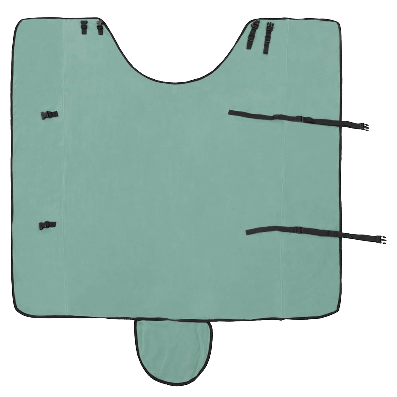 vidaXL Horse Blanket Special Green 155 cm Polyester Fleece 5