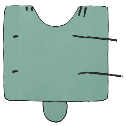 vidaXL Horse Blanket Special Green 155 cm Polyester Fleece 5