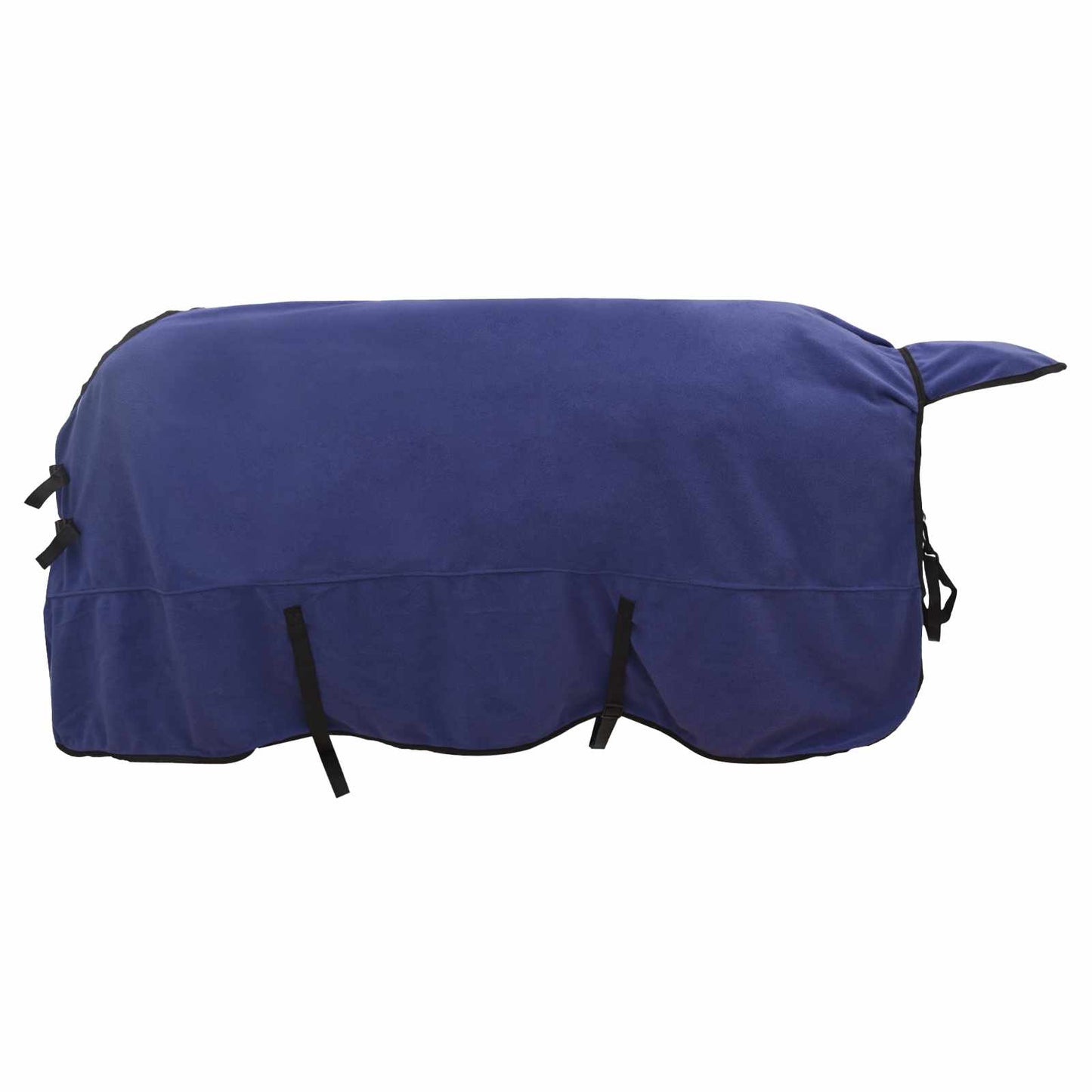 vidaXL Horse Blanket Navy Blue 165 cm Polyester Fleece 2
