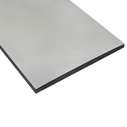 vidaXL Lawn Edging 6 pcs 50 x 50 x 13 cm Galvanised Steel Silver 6