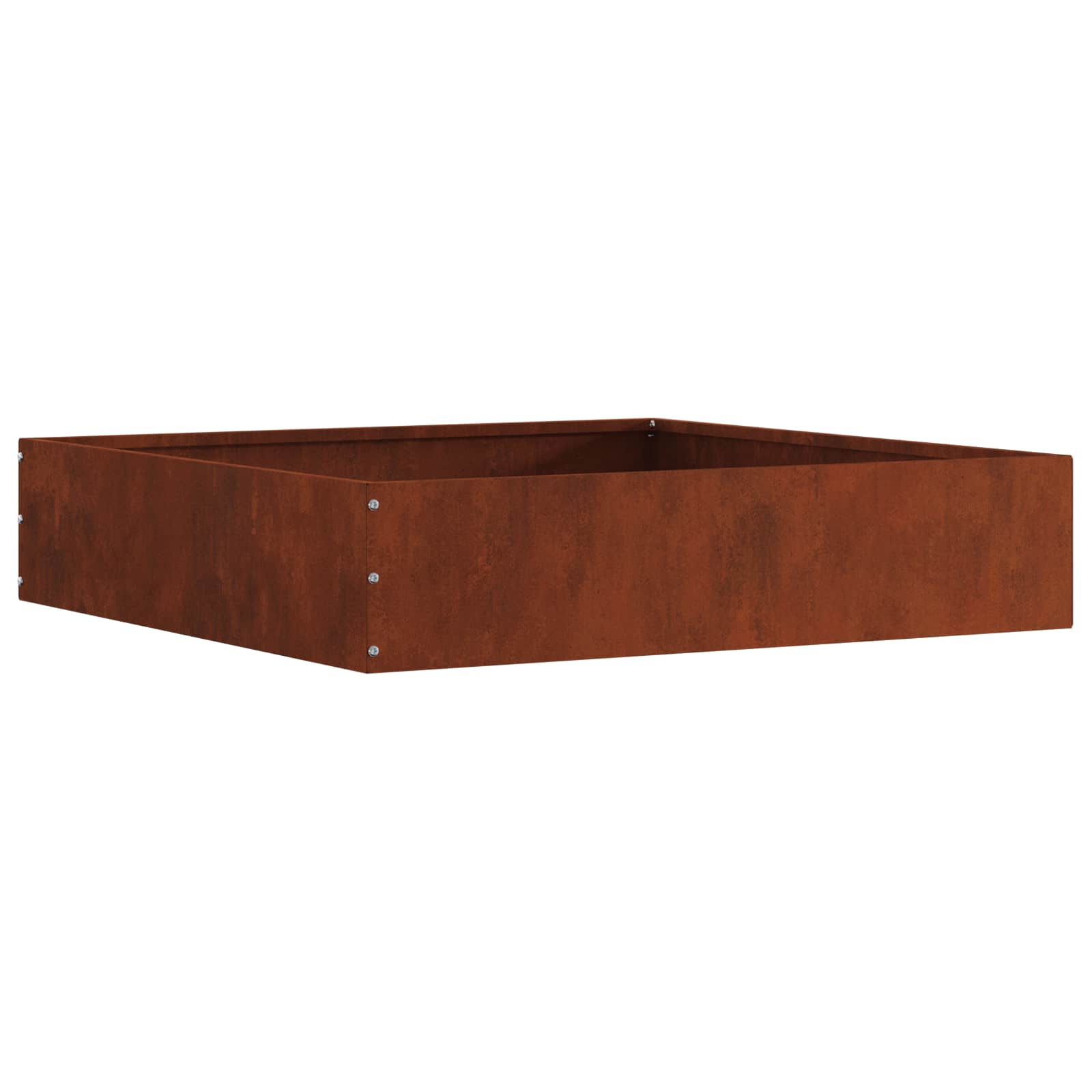 vidaXL Lawn Edging 6 pcs 60 x 60 x 13 cm Rusty 5