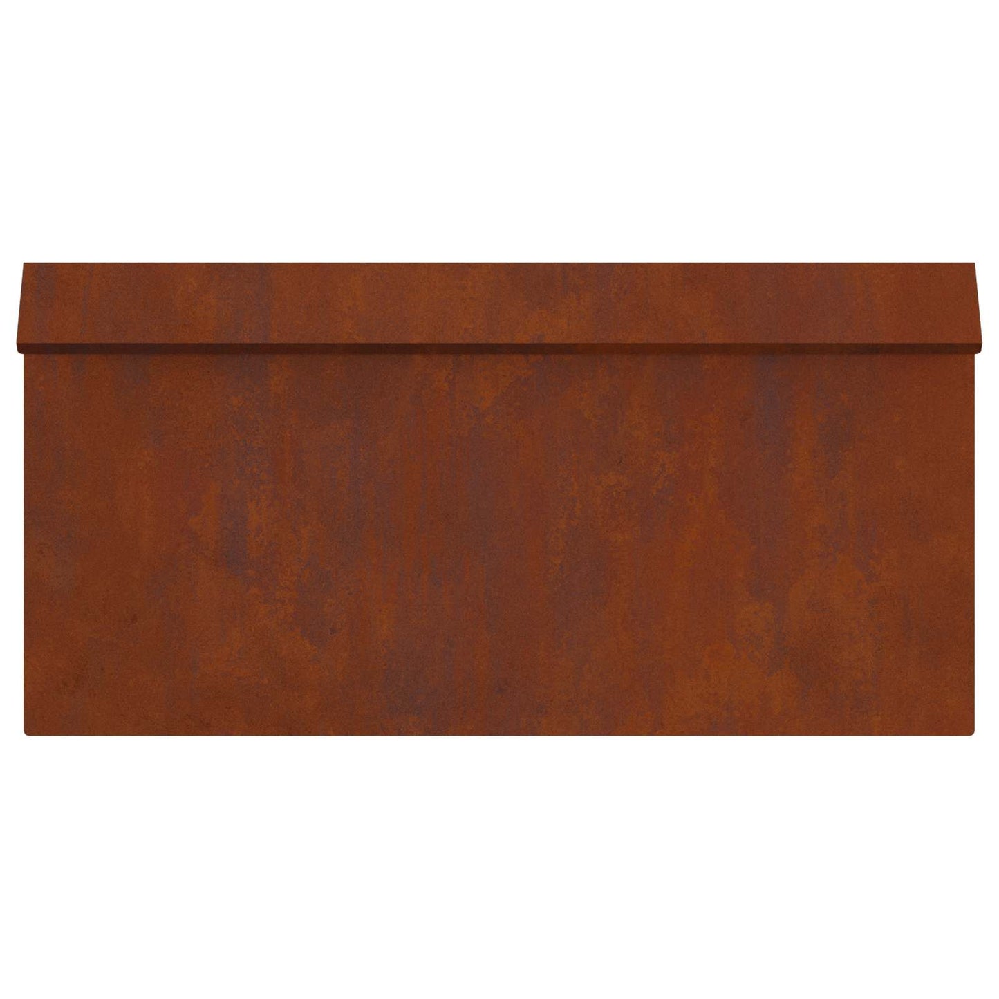 vidaXL Snail Fence 16 pcs 50 x 3.5 x 25 cm Weathering Steel Rusty 5