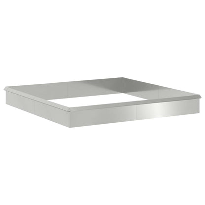 vidaXL Snail Fences 12 pcs 100 x 3.5 x 25 cm Galvanised Steel Silver 2