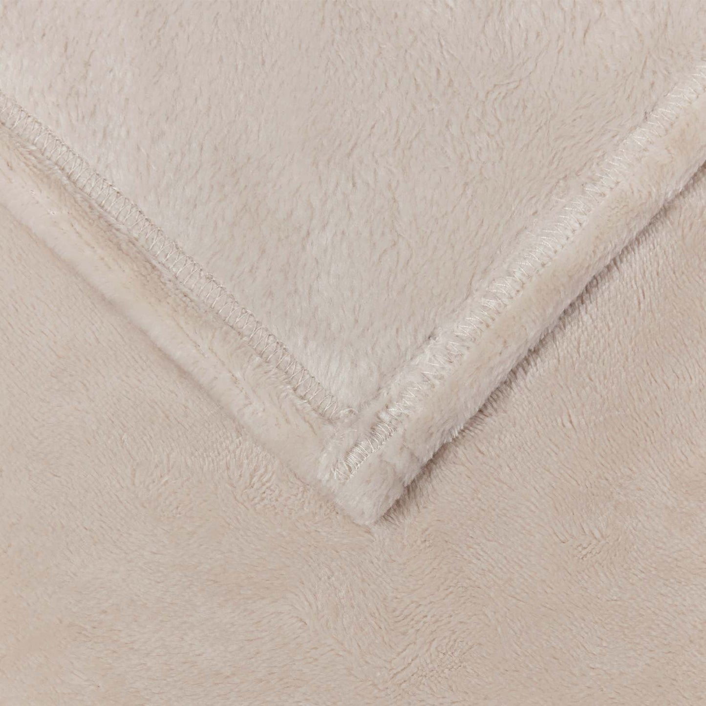 vidaXL Throw Blankets 6 pcs Beige 130 x 150 cm 2.98 kg Fleece 6