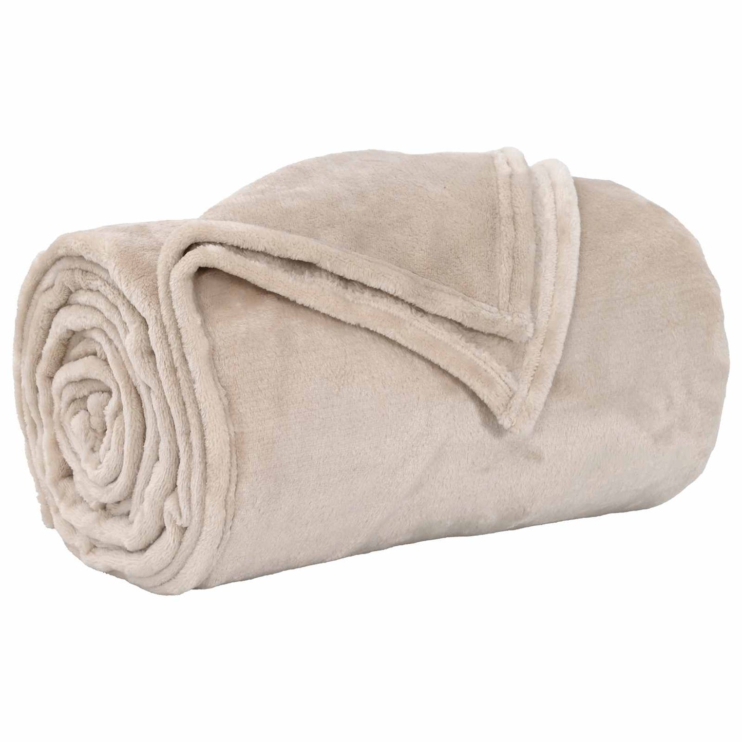 vidaXL Throw Blankets 6 pcs Beige 130 x 150 cm 2.98 kg Fleece 4