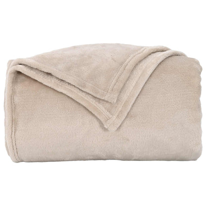 vidaXL Throw Blankets 6 pcs Beige 130 x 150 cm 2.98 kg Fleece 5