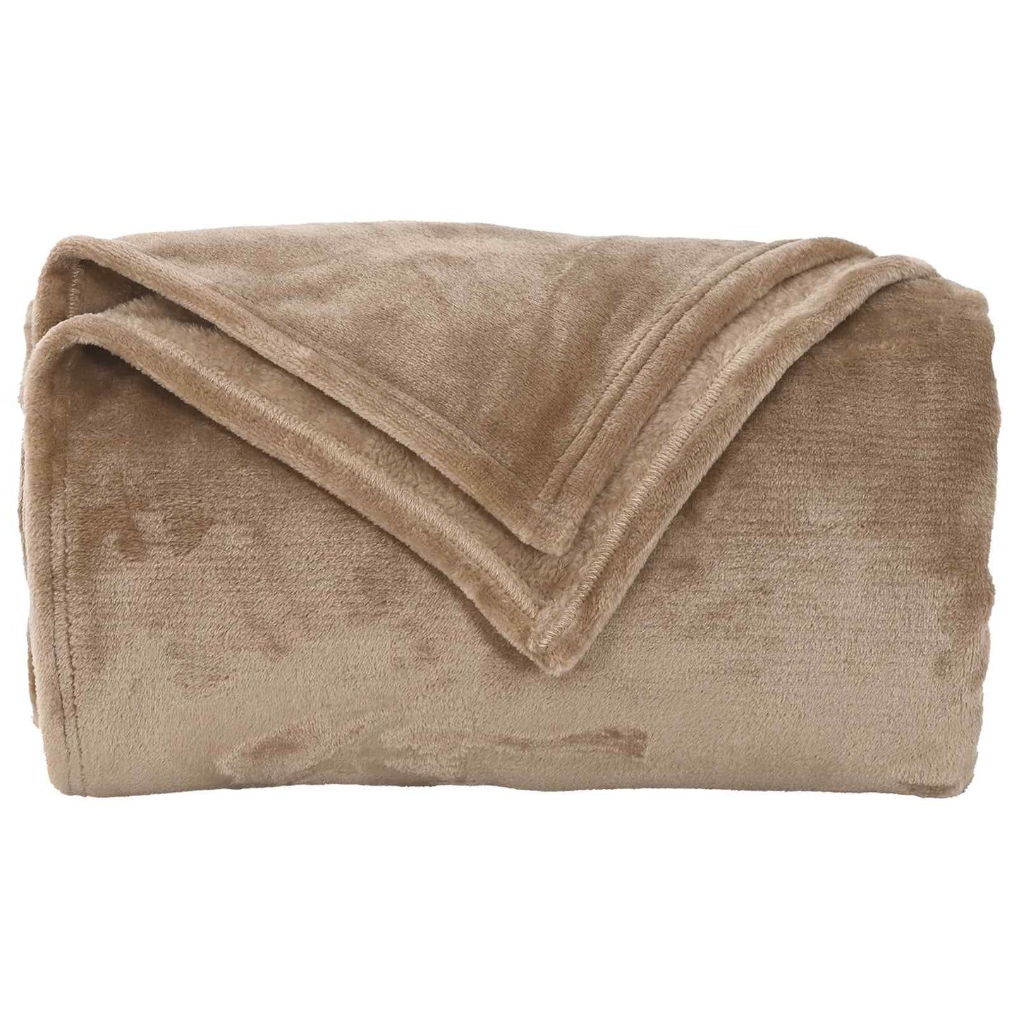vidaXL Throw Blankets 6 pcs Camel 130 x 150 cm 3.04 kg Fleece 5