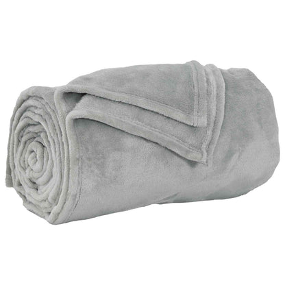 vidaXL Throw Blankets 6 pcs Grey 130 x 150 cm 3.04 kg Fleece 4