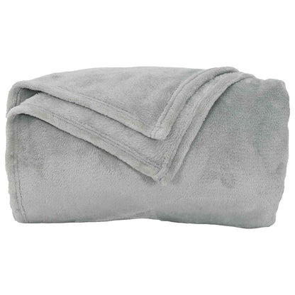 vidaXL Throw Blankets 6 pcs Grey 130 x 150 cm 3.04 kg Fleece 5