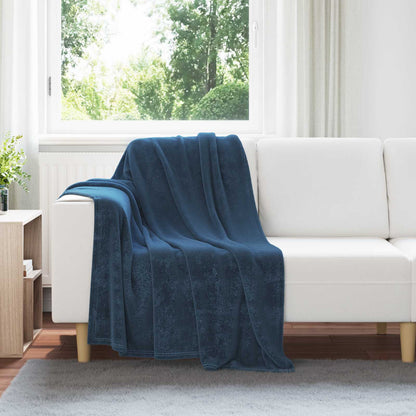 vidaXL Throw Blankets 6 pcs Navy Blue 130 x 150 cm 3.04 kg Fleece 1