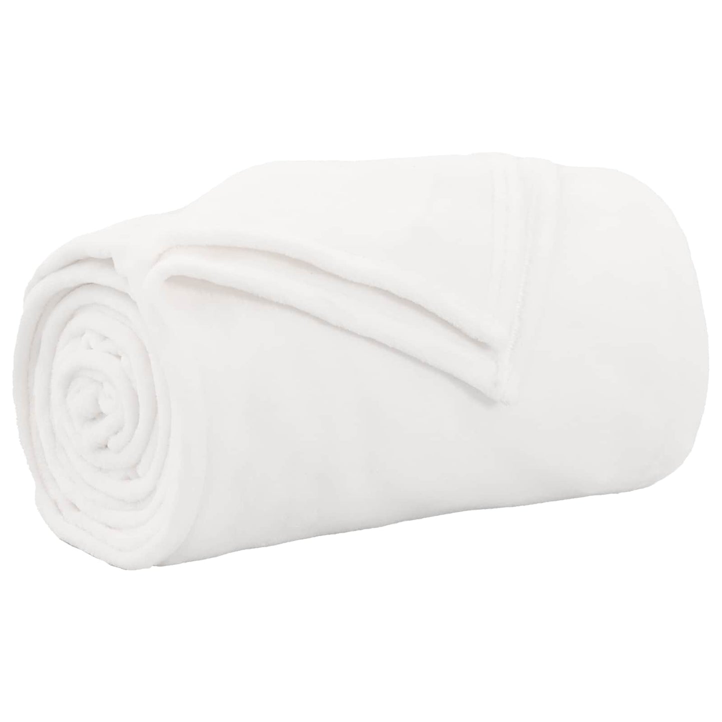vidaXL Throw Blankets 6 pcs White 130 x 150 cm 3.04 kg Fleece 4