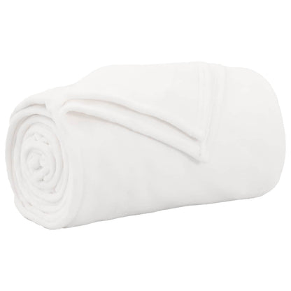 vidaXL Throw Blankets 6 pcs White 130 x 150 cm 3.04 kg Fleece 4