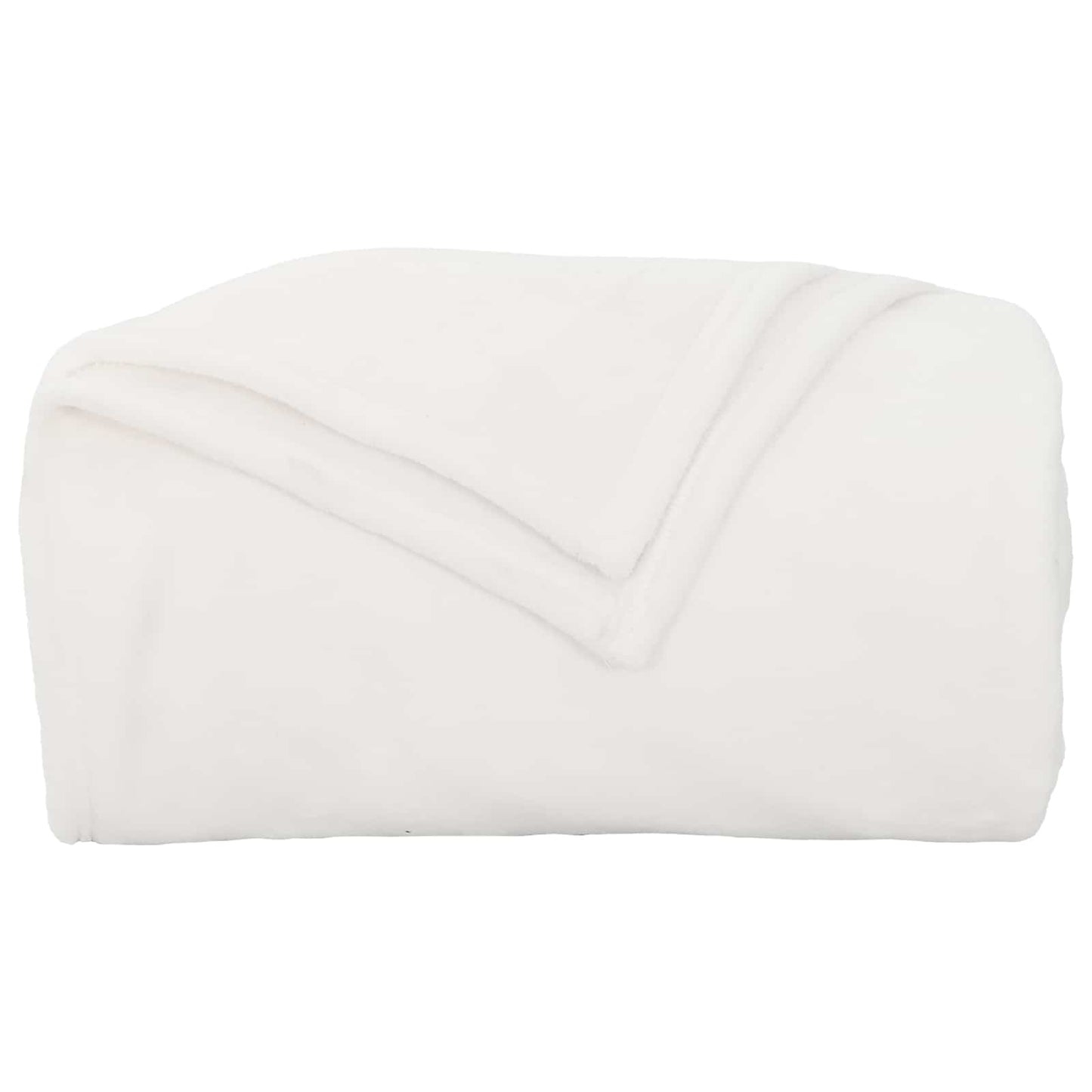 vidaXL Throw Blankets 6 pcs White 130 x 150 cm 3.04 kg Fleece 5